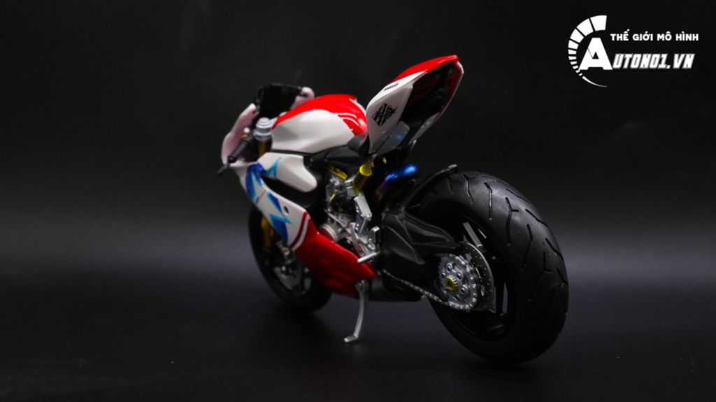 MÔ HÌNH XE ĐỘ DUCATI 1199 PANIGALE CUSTOM NICKY HAYDEN 69 1:12 AUTONO1 D183