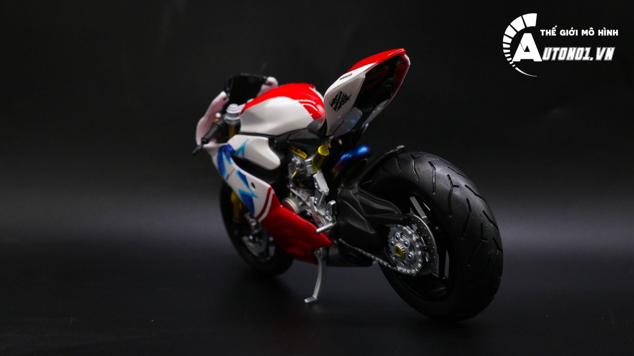  Mô hình xe độ Ducati 1199 Panigale Custom Nicky Hayden 69 1:12 Autono1 D220g 