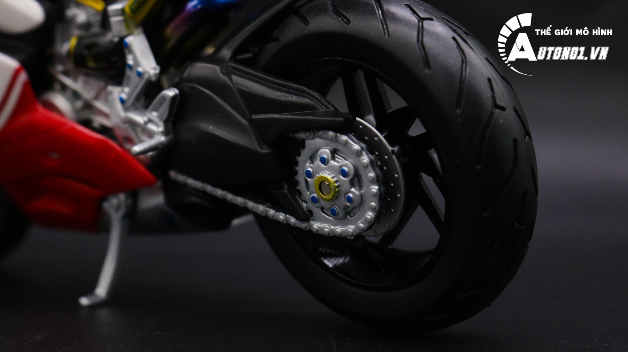  Mô hình xe độ Ducati 1199 Panigale Custom Nicky Hayden 69 1:12 Autono1 D220g 