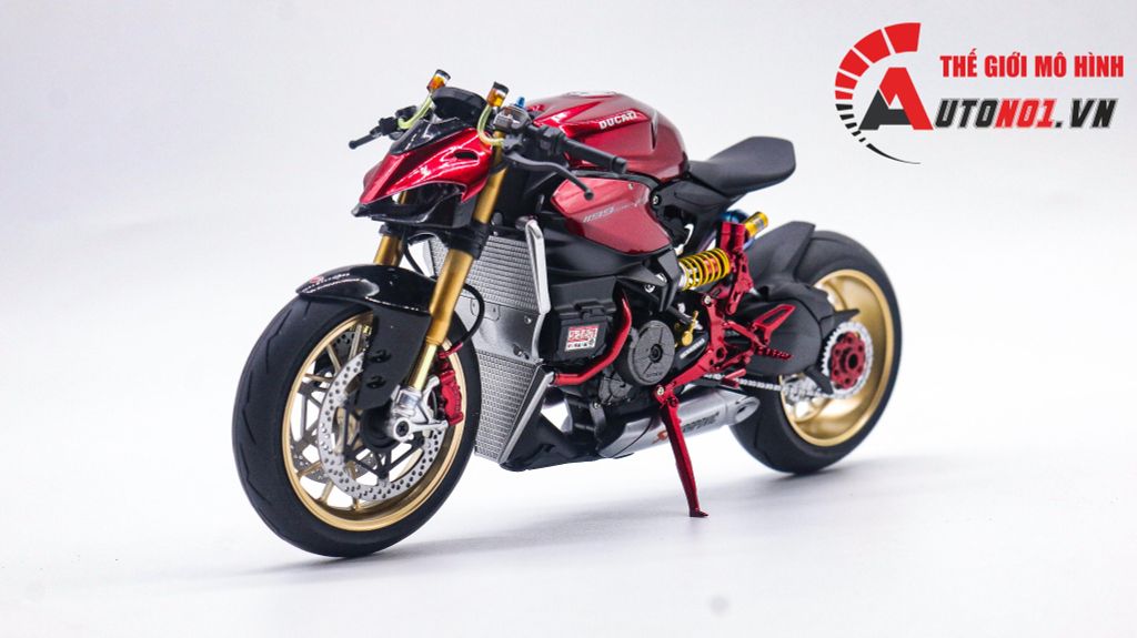 MÔ HÌNH CAO CẤP DUCATI 1199 PANIGALE CAFE RACER RED 1:12 TAMIYA D055