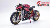  Mô hình xe cao cấp Ducati 1199 Panigale Cafe Racer Red 1:12 Tamiya D055 