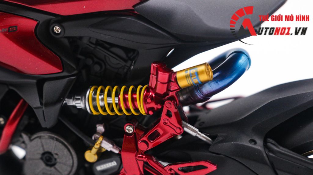 MÔ HÌNH CAO CẤP DUCATI 1199 PANIGALE CAFE RACER RED 1:12 TAMIYA D055