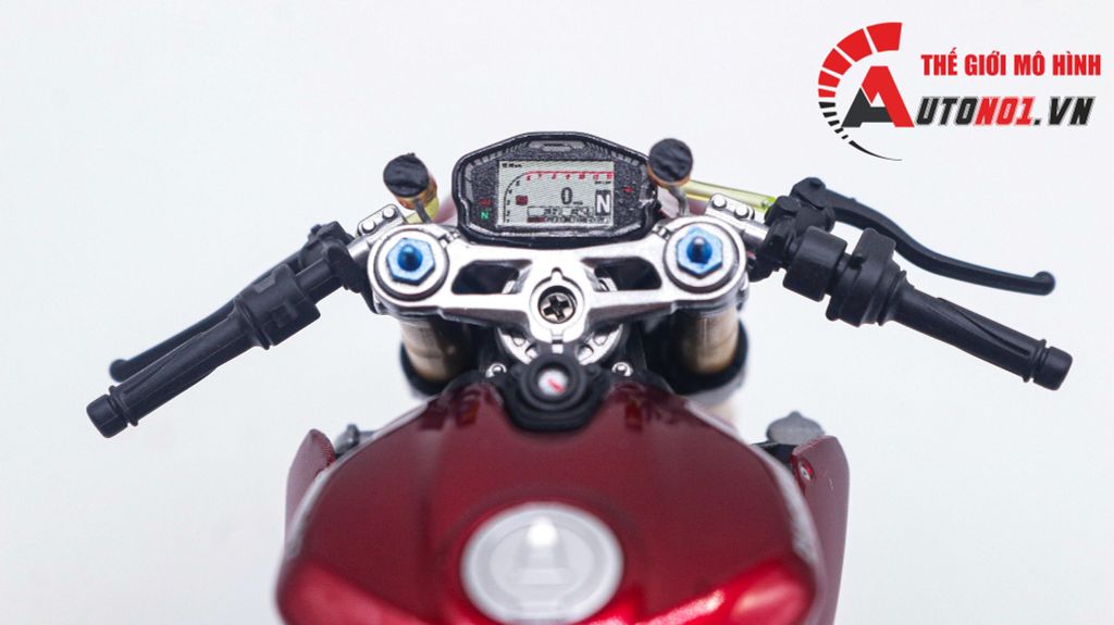 MÔ HÌNH CAO CẤP DUCATI 1199 PANIGALE CAFE RACER RED 1:12 TAMIYA D055