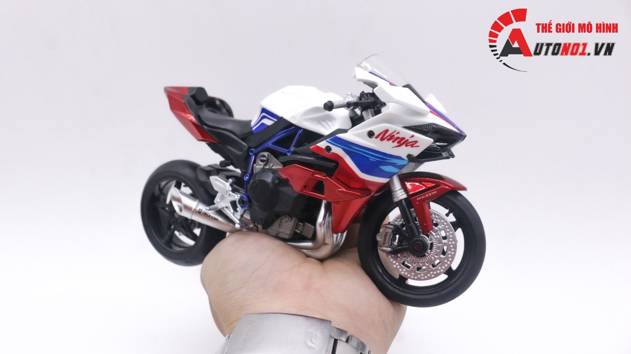  Mô hình xe Kawasaki Ninja H2R 1:12 MSZ 8072 