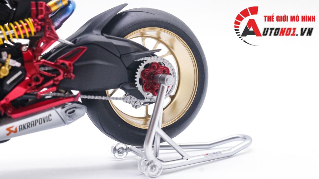 MÔ HÌNH CAO CẤP DUCATI 1199 PANIGALE CAFE RACER RED 1:12 TAMIYA D055