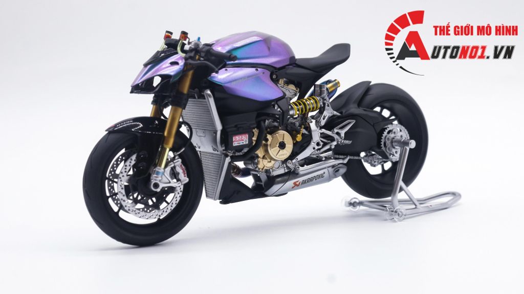 MÔ HÌNH CAO CẤP DUCATI 1199 PANIGALE CAFE RACER GALAXY 1:12 TAMIYA D079