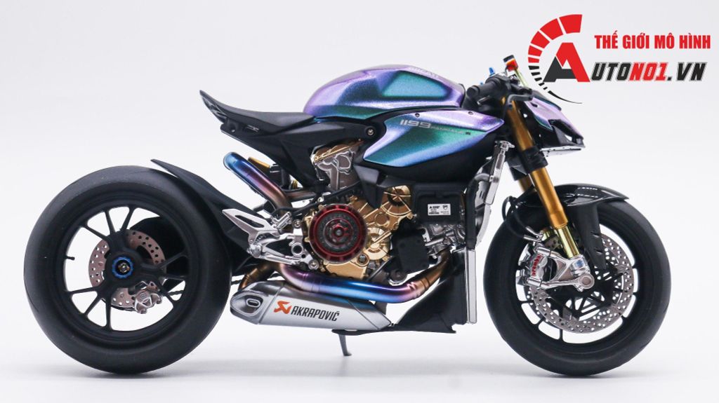 MÔ HÌNH CAO CẤP DUCATI 1199 PANIGALE CAFE RACER GALAXY 1:12 TAMIYA D079