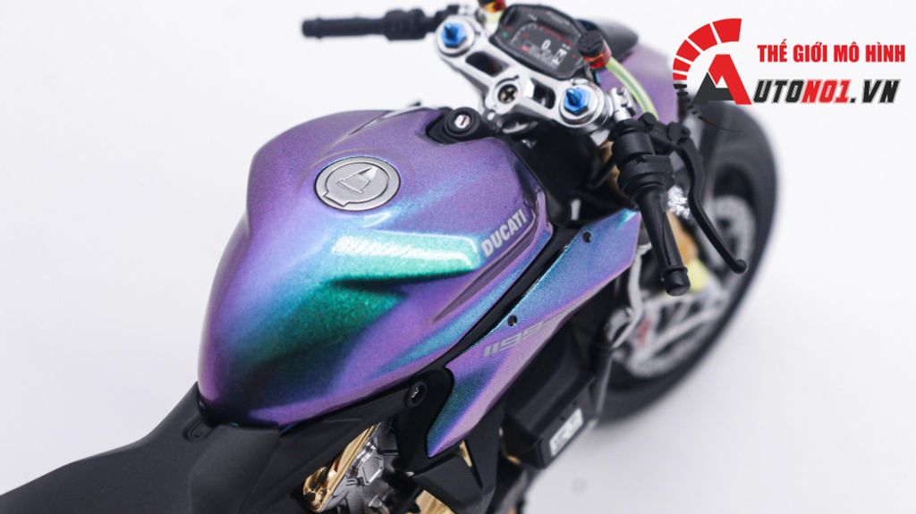 MÔ HÌNH CAO CẤP DUCATI 1199 PANIGALE CAFE RACER GALAXY 1:12 TAMIYA D079