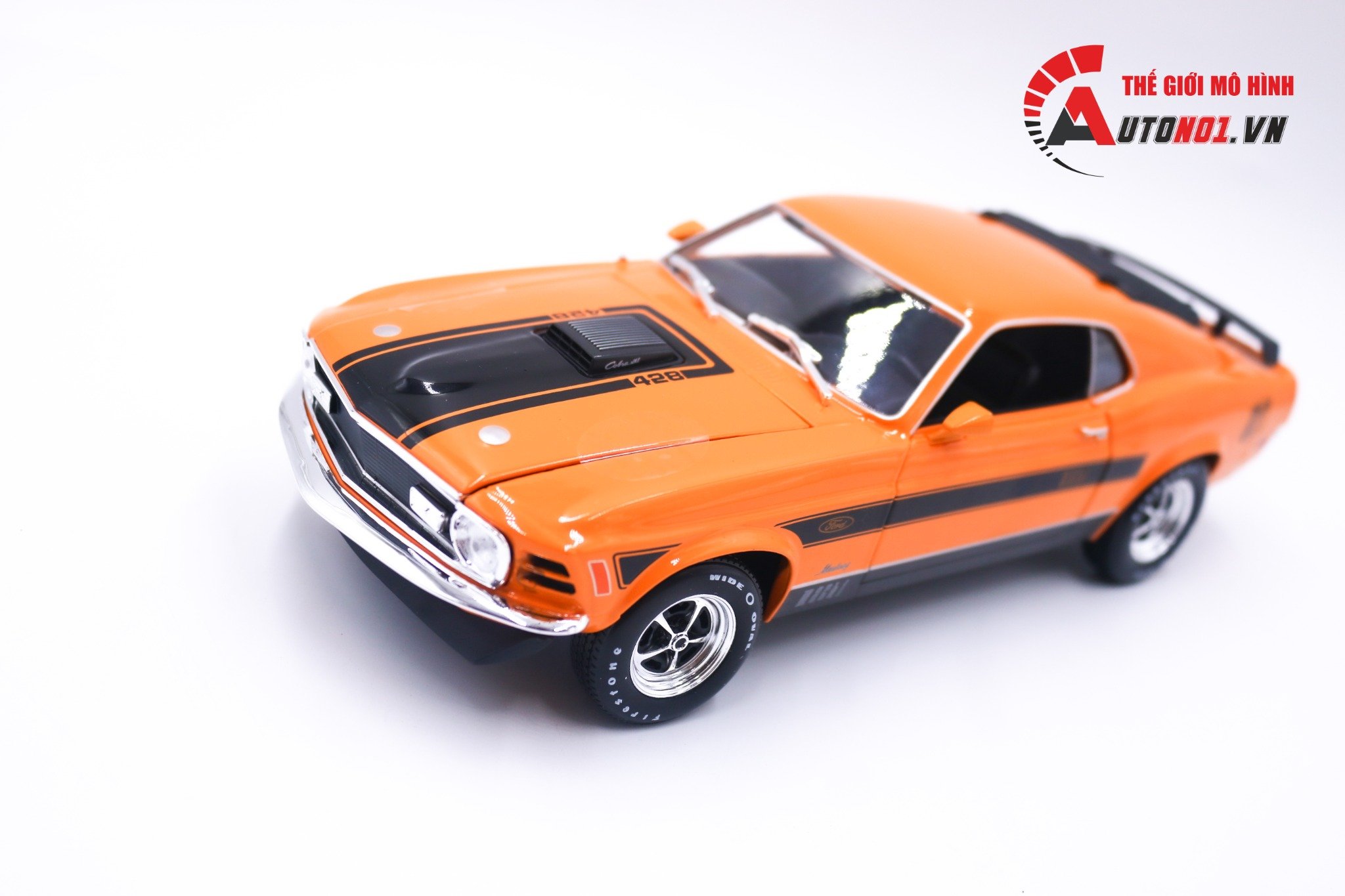  Mô hình xe Ford Mustang Mach 1 1970 tỉ lệ 1:18 Maisto 8148 