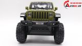  MÔ HÌNH XE JEEP RUBICON OFFROAD MUI TRẦN GREEN 1:20 MINIAUTO 7777 