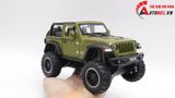  MÔ HÌNH XE JEEP RUBICON OFFROAD MUI TRẦN GREEN 1:20 MINIAUTO 7777 