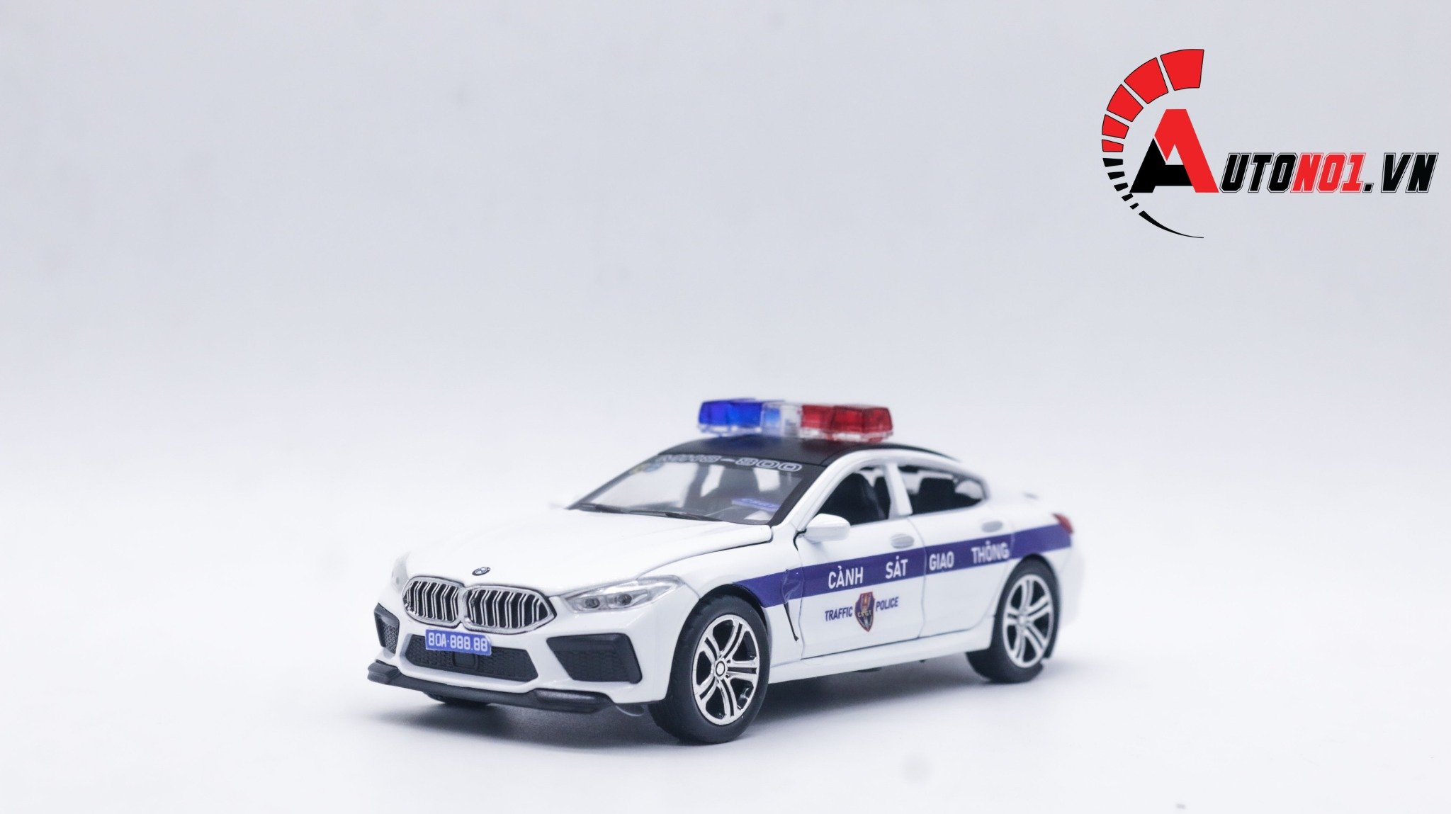  Mô hình xe ô tô độ CSGT BMW M8 tỉ lệ 1:32 Autono1 Chimei OT263 