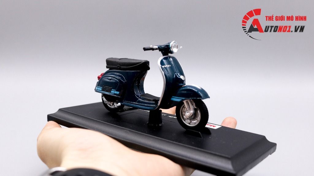  Mô hình xe Vespa 125 et3 primavera 1976 1:18 Maisto 7070K 