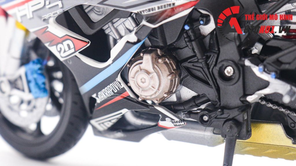 MÔ HÌNH XE BMW S1000RR HP4 TYCO 1:12 AUTONO1 D226A