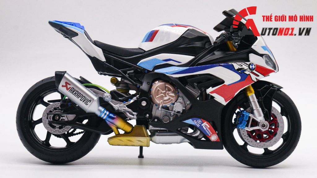 MÔ HÌNH XE BMW S1000RR SBK 2020 1:12 AUTONO1 D226B