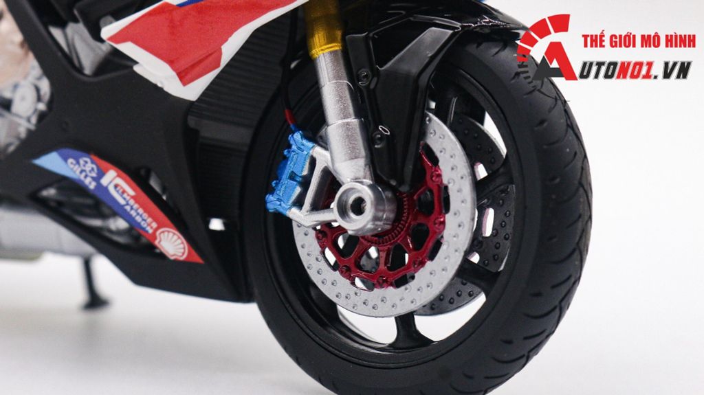 MÔ HÌNH XE BMW S1000RR SBK 2020 1:12 AUTONO1 D226B