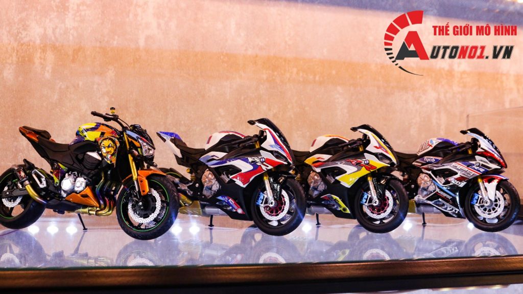 MÔ HÌNH XE BMW S1000RR SBK 2020 1:12 AUTONO1 D226B