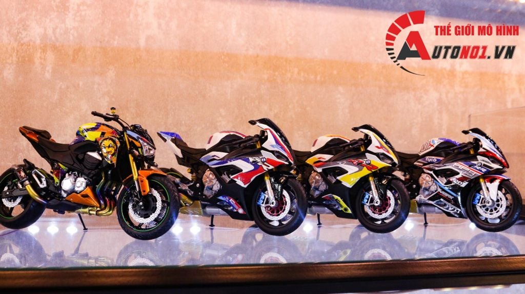 MÔ HÌNH XE BMW S1000RR HP4 TYCO 1:12 AUTONO1 D226A