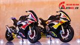  Mô hình xe độ Bmw S1000RR 2020 SBK Racing 1:12 Welly Autono1 Welly D226B 