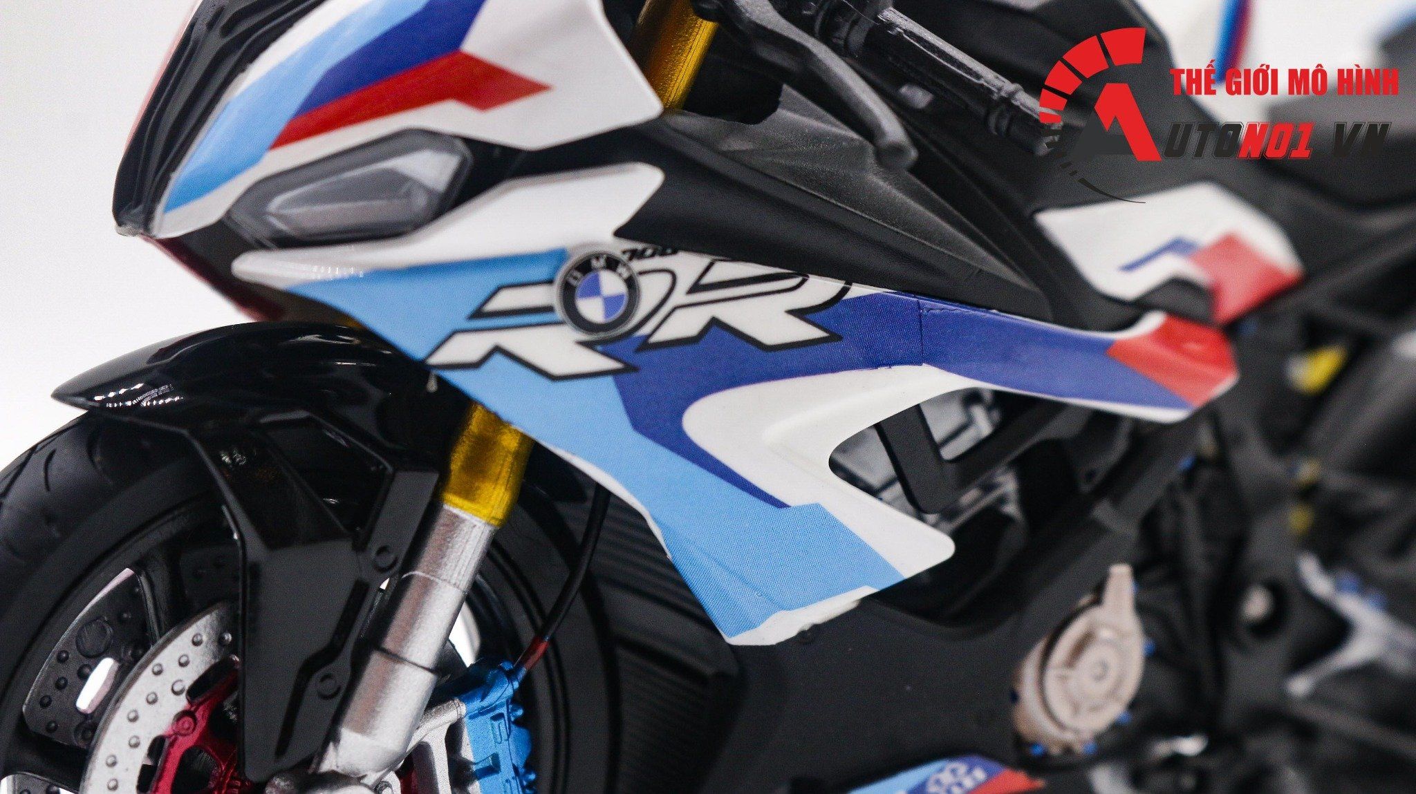  Mô hình xe độ Bmw S1000RR 2020 SBK Racing 1:12 Welly Autono1 Welly D226B 