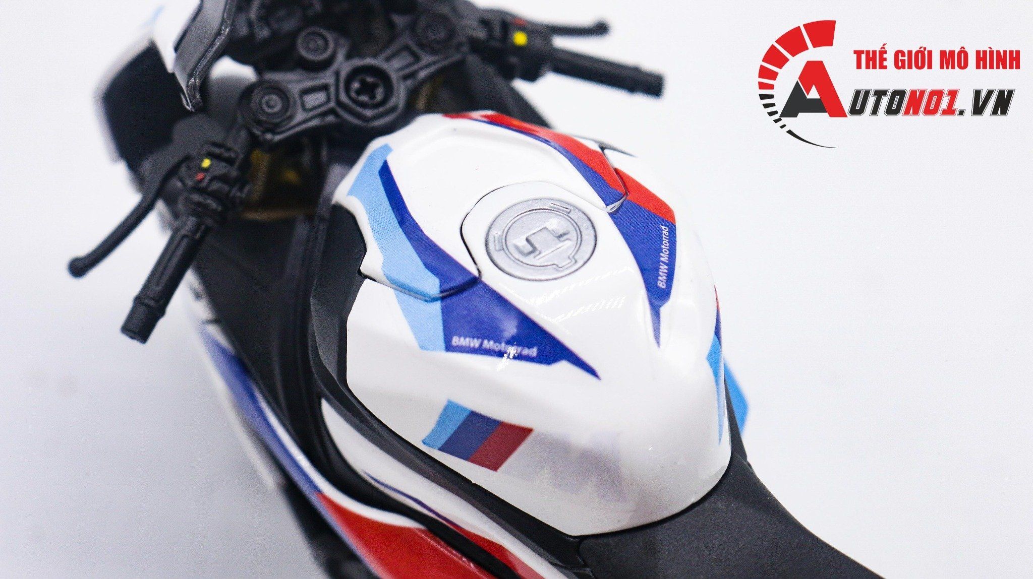  Mô hình xe độ Bmw S1000RR 2020 SBK Racing 1:12 Welly Autono1 Welly D226B 