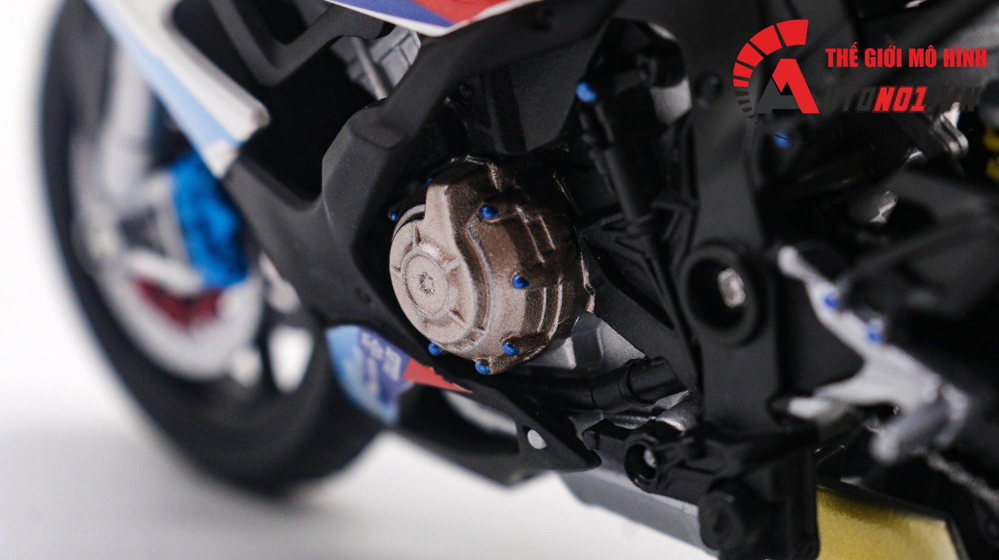  Mô hình xe độ Bmw S1000RR 2020 SBK Racing 1:12 Welly Autono1 Welly D226B 