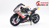  Mô hình xe độ Bmw S1000rr Sbk 2020 Yellow Red tỉ lệ 1:12 Autono1 Welly D226C 