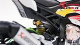  Mô hình xe độ Bmw S1000rr Sbk 2020 Yellow Red tỉ lệ 1:12 Autono1 Welly D226C 