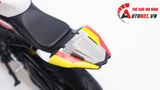  Mô hình xe độ Bmw S1000rr Sbk 2020 Yellow Red tỉ lệ 1:12 Autono1 Welly D226C 