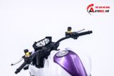  Mô hình xe độ Kawasaki Z800 Metal Violet độ pô 1:12 Autono1 Automaxx D225A 