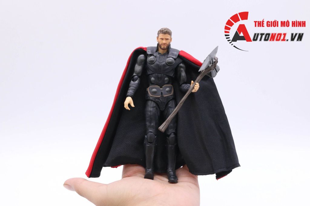 MÔ HÌNH NHÂN VẬT MARVEL THOR CẦM RÌU 15CM 5499