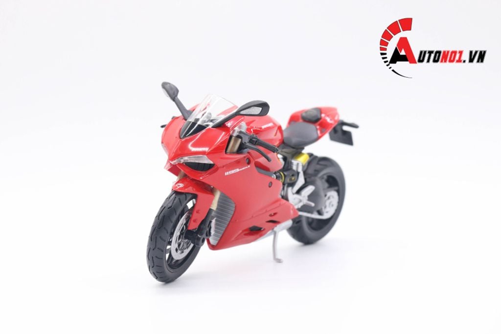 MÔ HÌNH XE DUCATI 1199 PANIGALE 2011 RED 1:12 MAISTO 1199