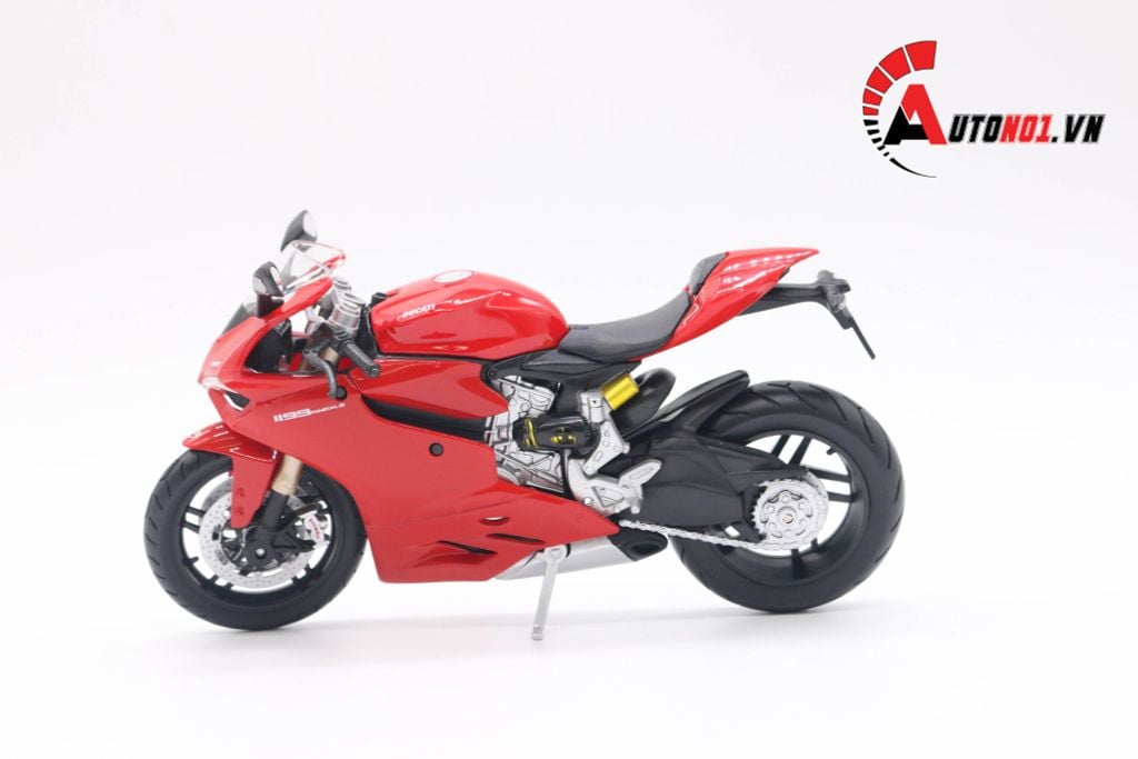 MÔ HÌNH XE DUCATI 1199 PANIGALE 2011 RED 1:12 MAISTO 1199