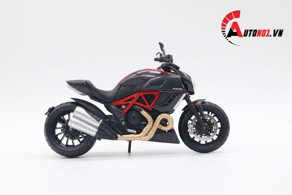 MÔ HÌNH DUCATI DIAVEL CARBON 1:12 MAISTO 4364