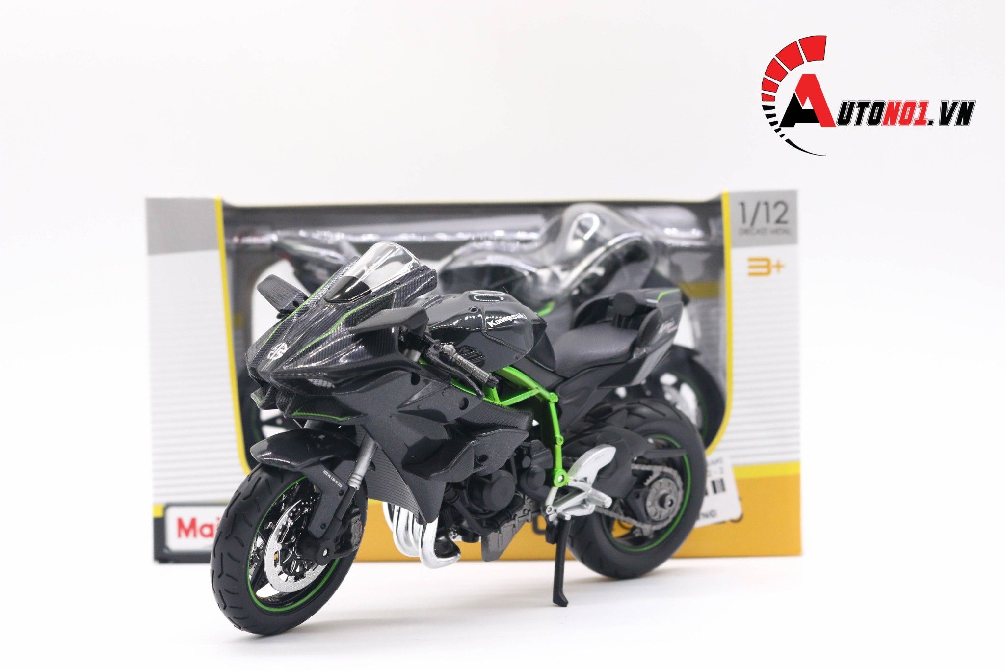  Mô hình xe Kawasaki H2R 1:12 Maisto 2424 