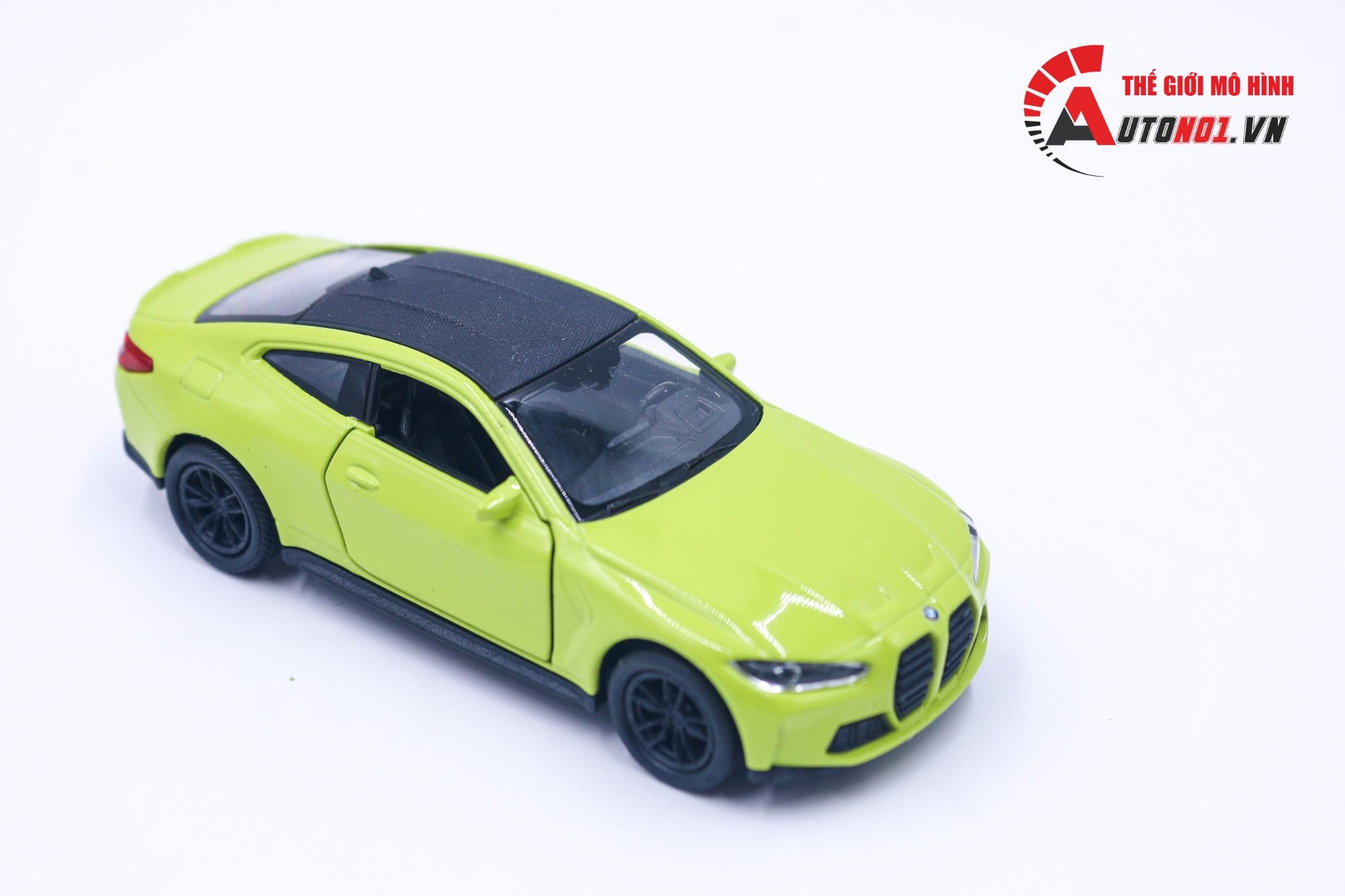  Mô hình xe BMW M4 green 1:36 Welly OT009 