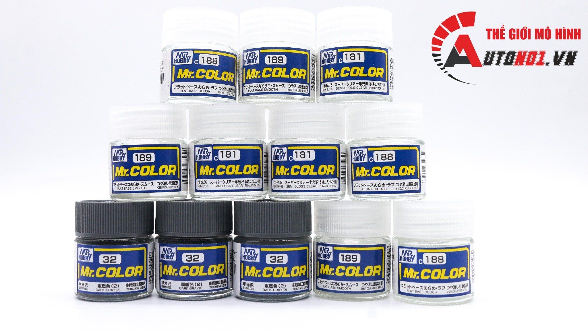 LACQUER C32 DARK GRAY SƠN MÔ HÌNH MÀU XÁM TỐI 10ML MR.HOBBY S190 – Cửa ...