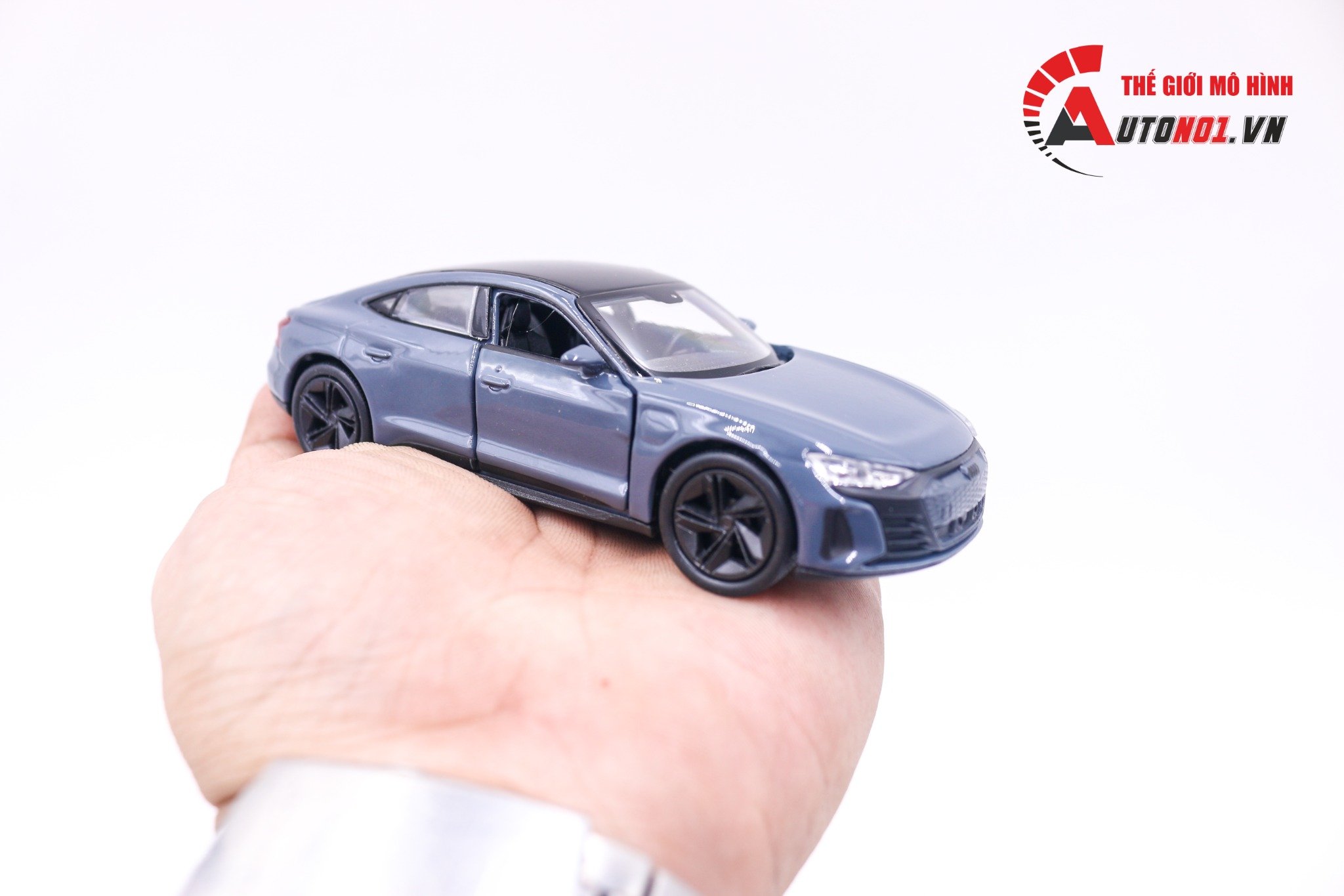  Mô hình xe Audi RS E-Tron GT Grey 1:36 Welly 8209 