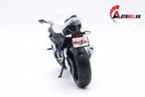  Mô hình xe Bmw s1000rr white blue 1:12 Maisto 1111 