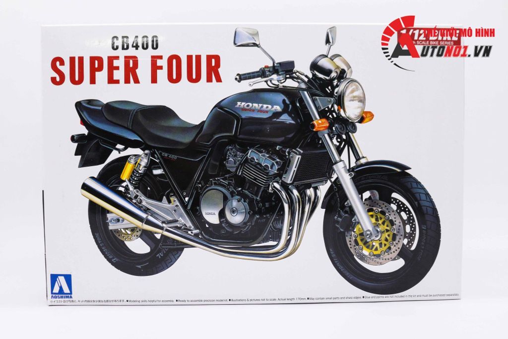 MÔ HÌNH KIT HONDA CB400 SUPER FOUR 1:12 AOSHIMA 7345