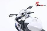  Mô hình xe Bmw s1000rr white blue 1:12 Maisto 1111 