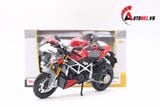  Mô hình xe Ducati Streetfighter S red 1:12 Maisto 4522 không đế 