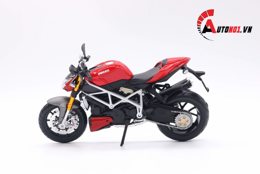 MÔ HÌNH XE DUCATI STREETFIGHTER S RED 1:12 MAISTO 4522