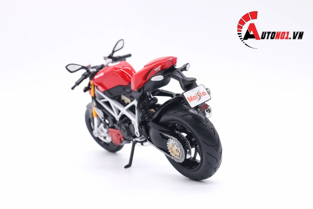 MÔ HÌNH XE DUCATI STREETFIGHTER S RED 1:12 MAISTO 4522