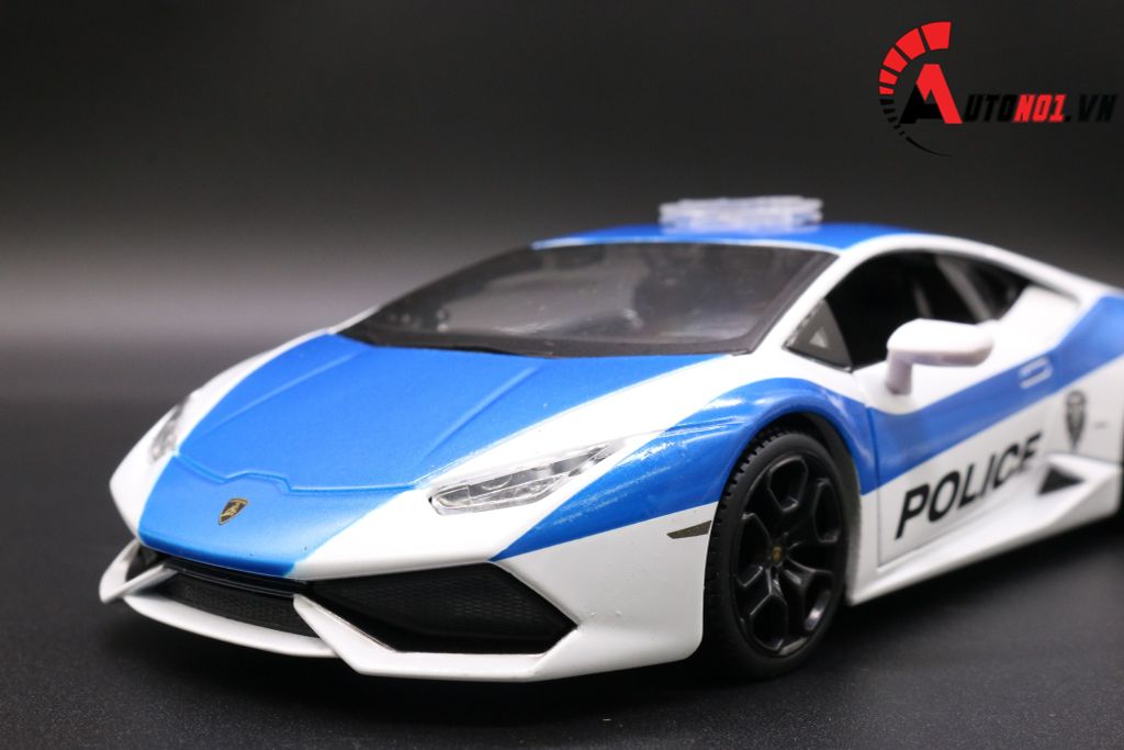 MÔ HÌNH XE LAMBORGHINI HURACAN LP610-4 POLICE 1:24 MAISTO 4330