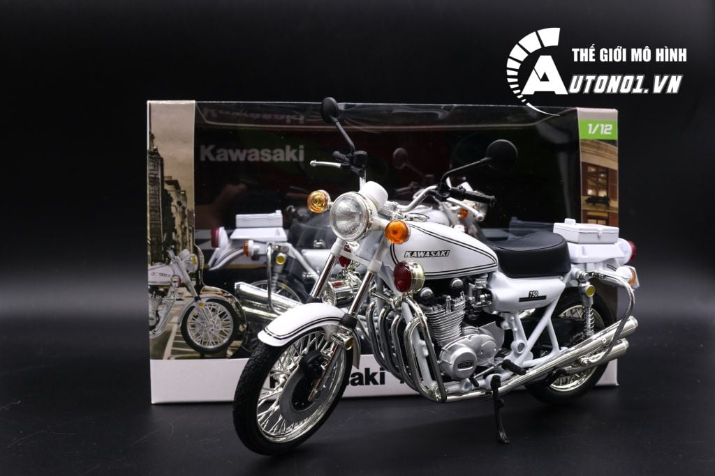 MÔ HÌNH XE HONDA DREAM CB750FOUR POLICE 1:12 JOYCITY 1872