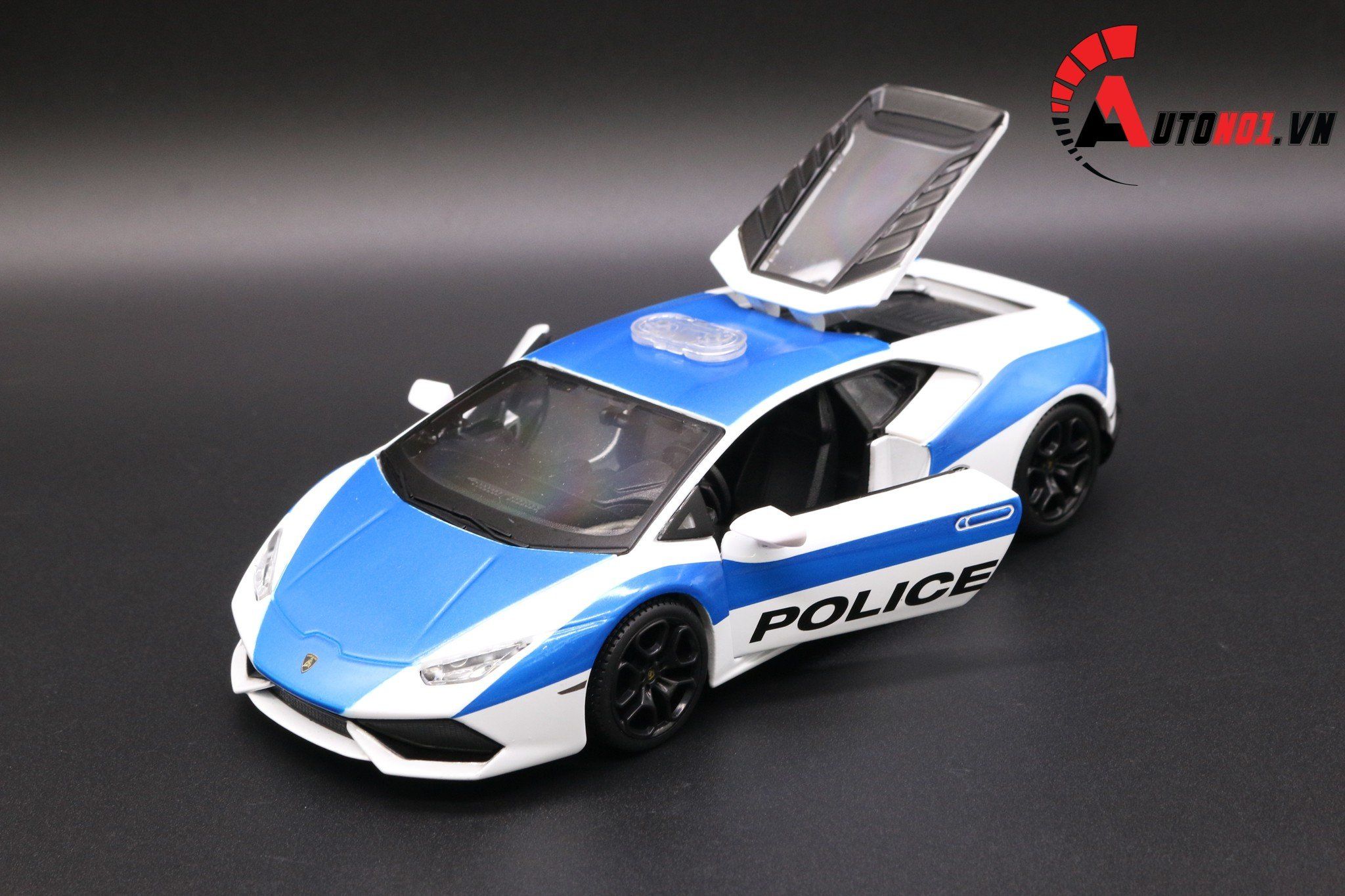  Mô hình xe Lamborghini Huracan LP610-4 Police 1:24 Maisto 4330 