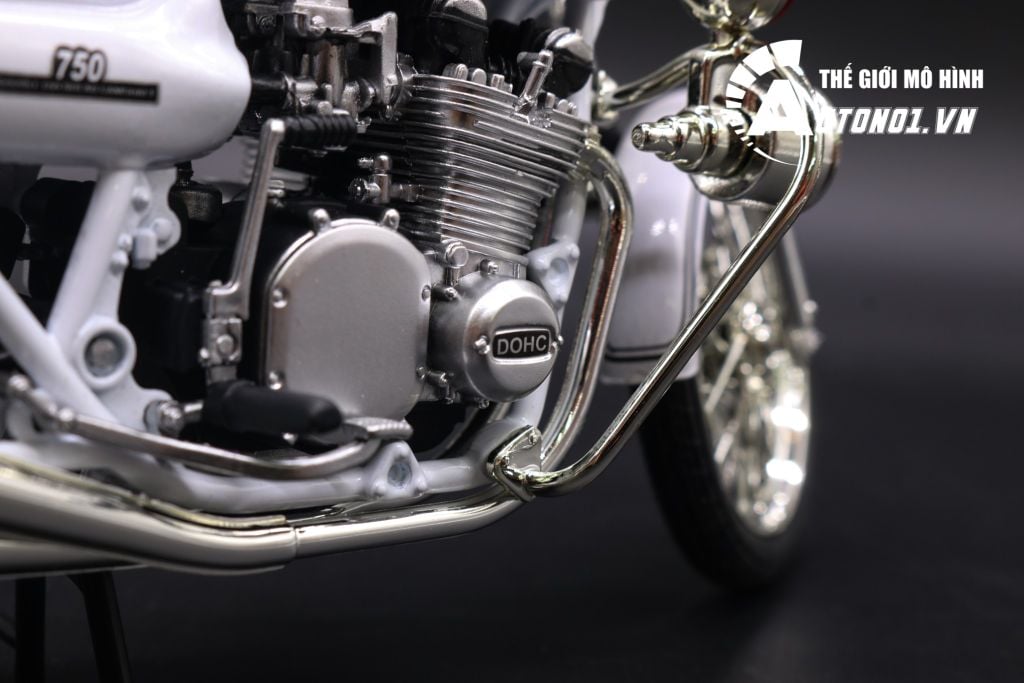 MÔ HÌNH XE HONDA DREAM CB750FOUR POLICE 1:12 JOYCITY 1872
