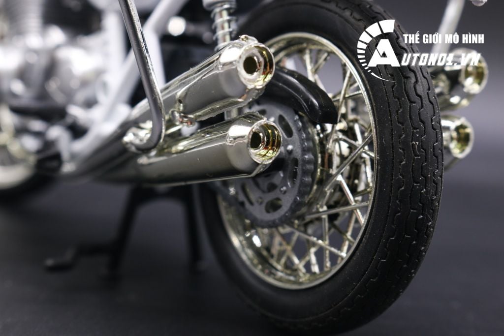 MÔ HÌNH XE HONDA DREAM CB750FOUR POLICE 1:12 JOYCITY 1872