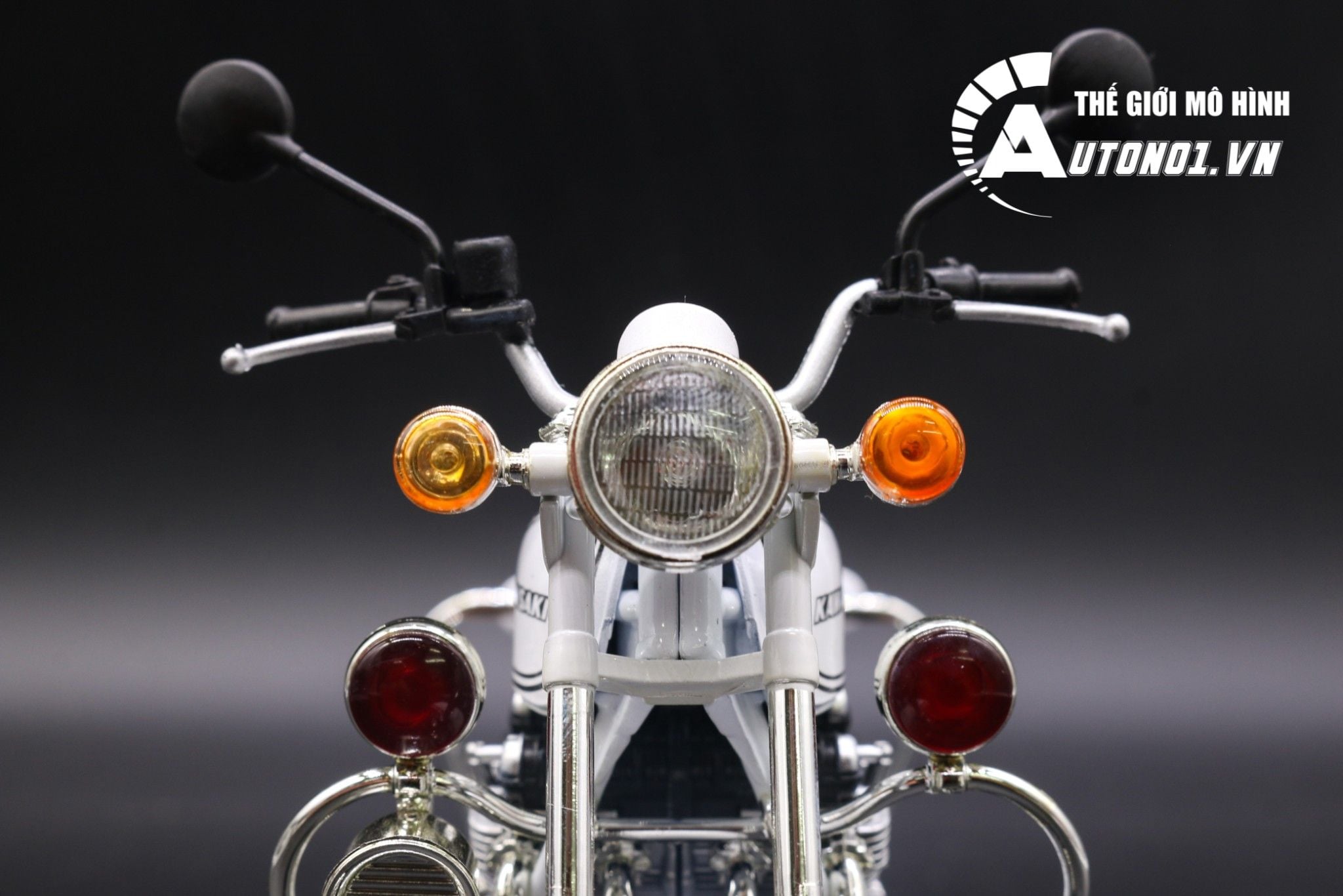  Mô hình xe mô tô Honda dream CB750 Four Police tỉ lệ 1:12 Joycity 1872 